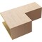 Ekena Millwork 9"W x 27"D x 18"H Classic Chapel Hill Rough Cedar Woodgrain TimberThane Corbel, Primed Tan CORUR09X27X18CHPRCPR - alternate 5